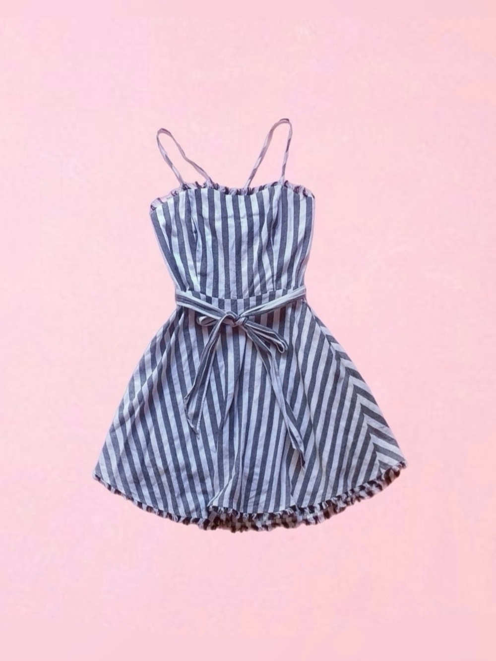 blu spero ⋆ striped fringe dress